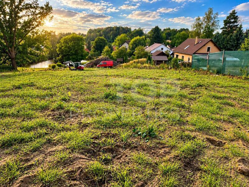 Prodej stavebního pozemku pro RD, 934m2, Lomy u Kunžaku, Obec Člunek, Česká Kanada, JH